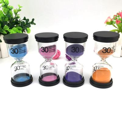 6 ks Sandglass Sand Timer 1/ 3/ 5/ 10/ 15/ 30 minút Sandglass Timer Sand Clock pre detské hry