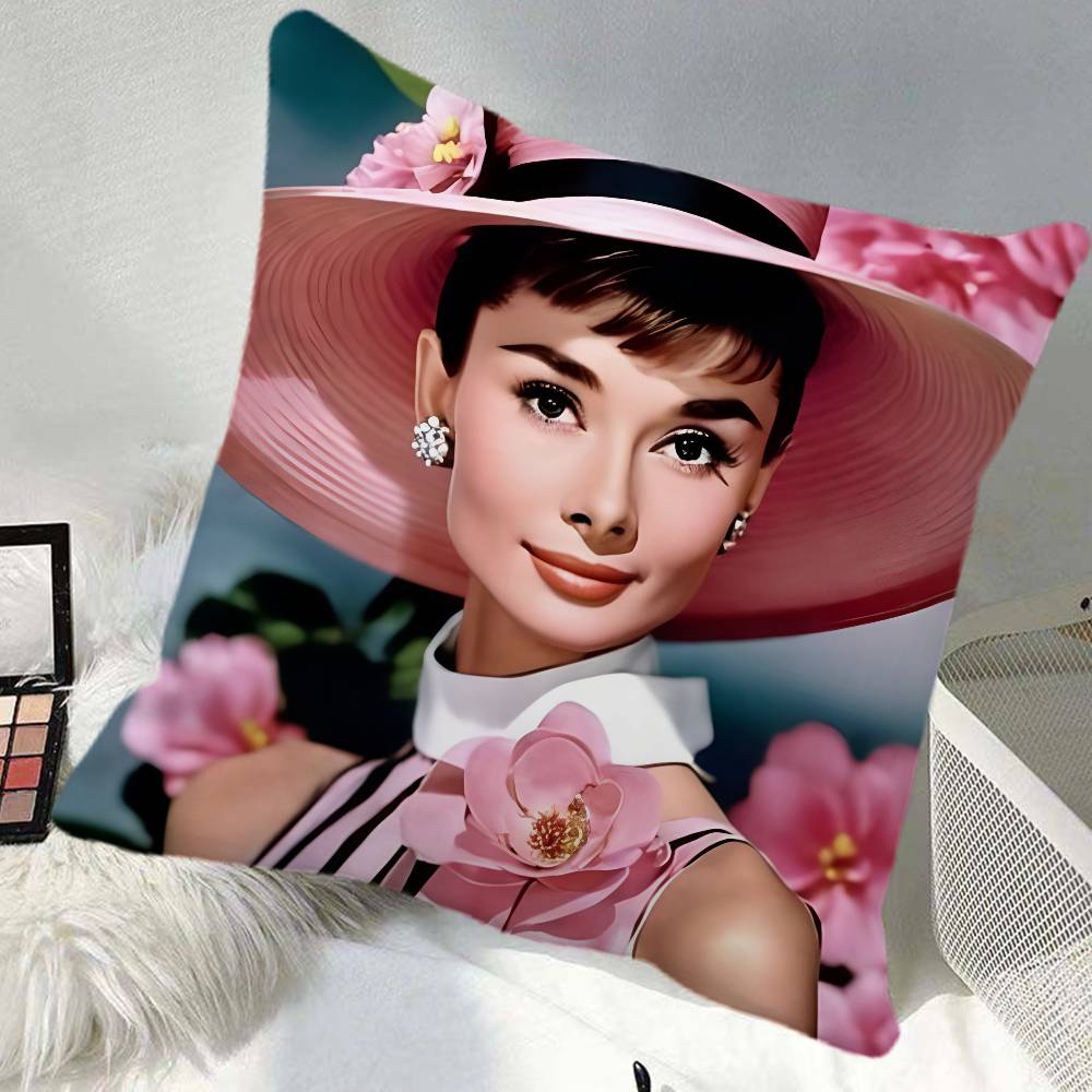 Breakfast At Tiffanys Pillow Case Square Pillow Bedroom Sofa Leisure Comfort Cushion Car Home Decoration