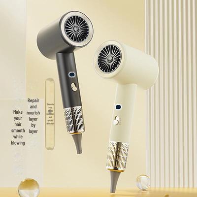 High-Power Ionic Hair Dryer with Temperature Control and Fast-Drying High Wind Speed