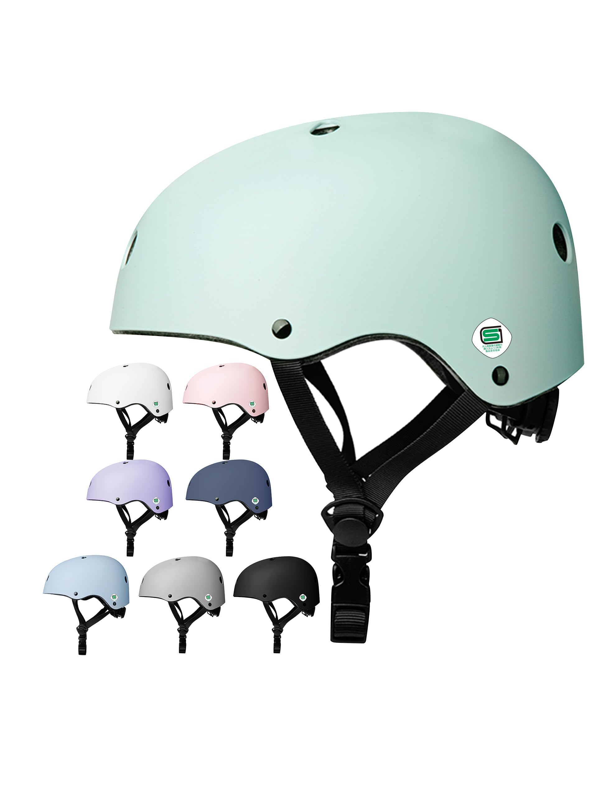 

Bicycle SG Class 4 Safety Impact Head Adjustable Suitable for and High School CE CPSC ASTM Size SG-Marked Children s Helmet, Standard, Certified,