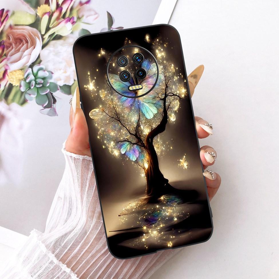 For Infinix Note 7 Case Cover Cute Cat Fashion Butterfly Funny Painted Silicone Phone Casing For Infinix X690B X690
