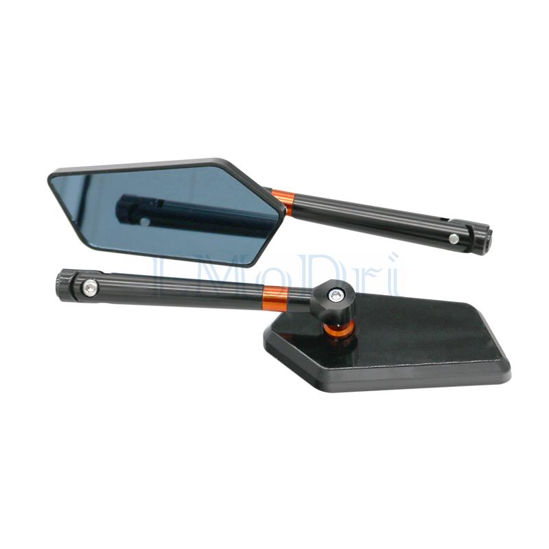 

LMoDri New Motorcycle Rear Side mirror For HONDA R1 R3 R6 FZ6 GSXR600 750 1000 NINJA250 ZX-6R Z750 чёрный