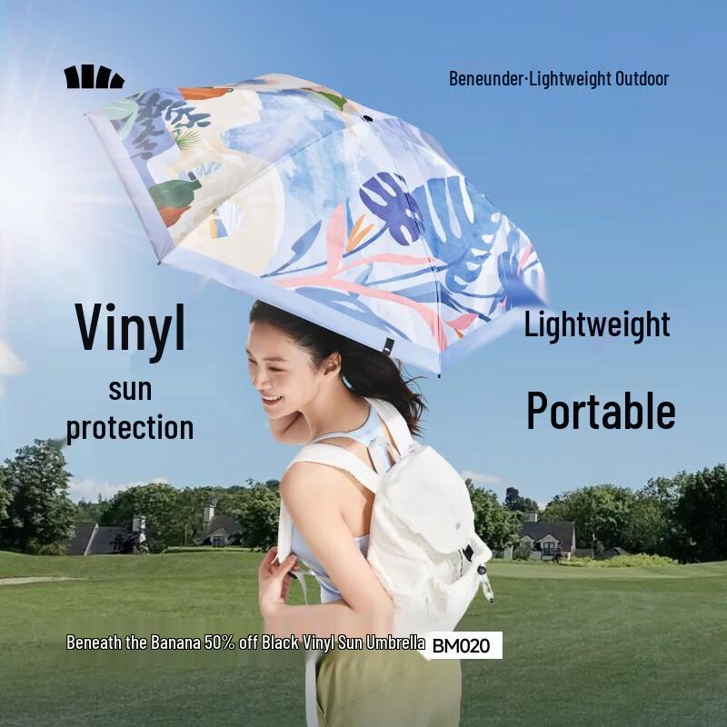 Beneunder Five-Fold UV Protection Sun/Rain Umbrella