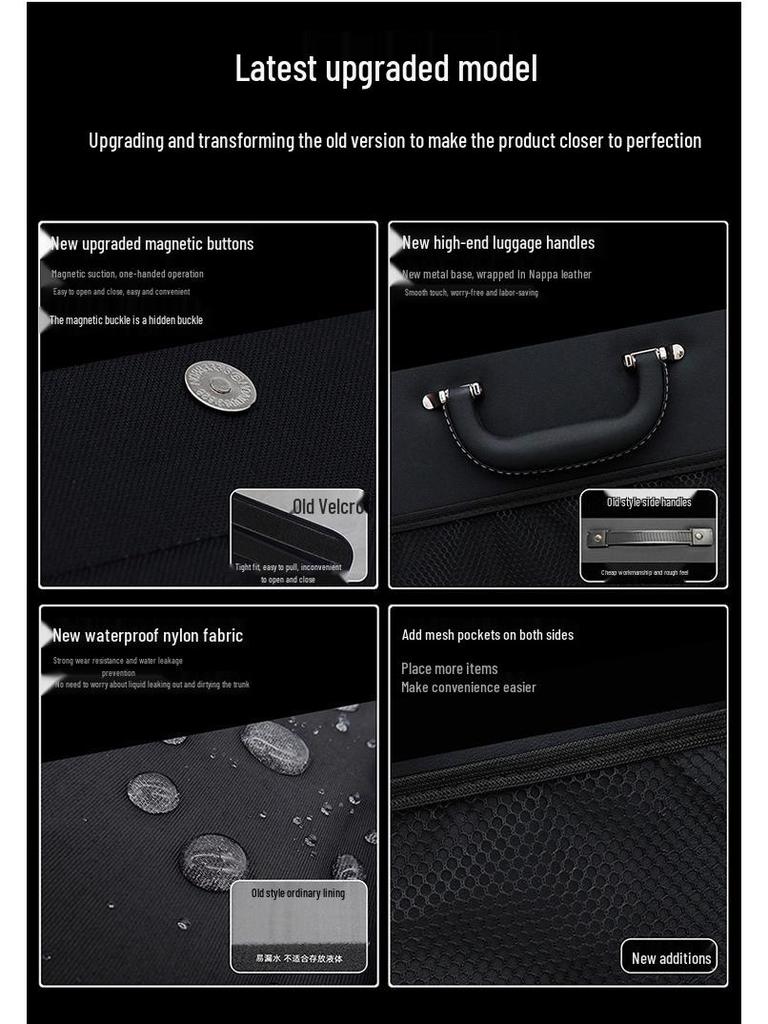 Car Trunk Storage Box for 2023 BYD Tang DMI/DMP/EV