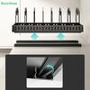Kitchen Pull-Out Pot Rack Adjustable Cupboard Trays Dishes Partition Shelf With Slide Rails Organizer Tray Drawer Storage Racks