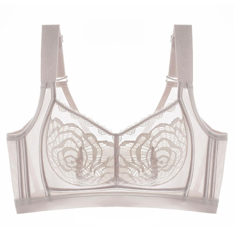 Lingerie Women's Summer Adjustable Bra Without Underwire Shrink Breasts Anti-sagging Sexy Bra Push Up Bra