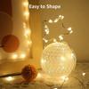 Lighting EVER Fairy Lights Battery Operated 20 LED Mini String Lights, Small Pixie Lights for Mason Jars, Crafts, DIY Wedding Party Centerpieces,