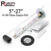 8 Colors Backlight Digital 52mm Car 4 In 1 Multifunction Gauge with Fuel Level Oil Pressure Water Temp Voltmeter Temp Sensor