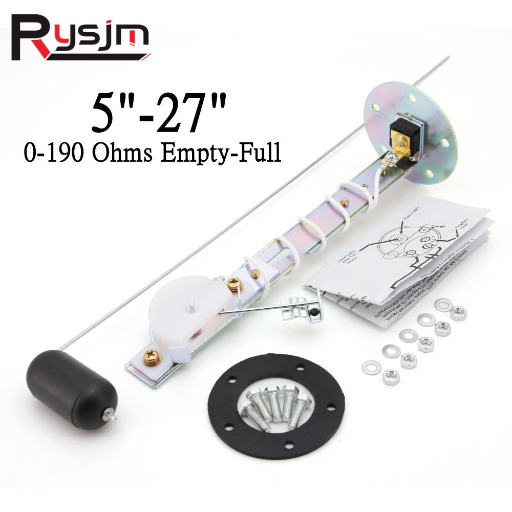 8 Colors Backlight Digital 52mm Car 4 In 1 Multifunction Gauge with Fuel Level Oil Pressure Water Temp Voltmeter Temp Sensor