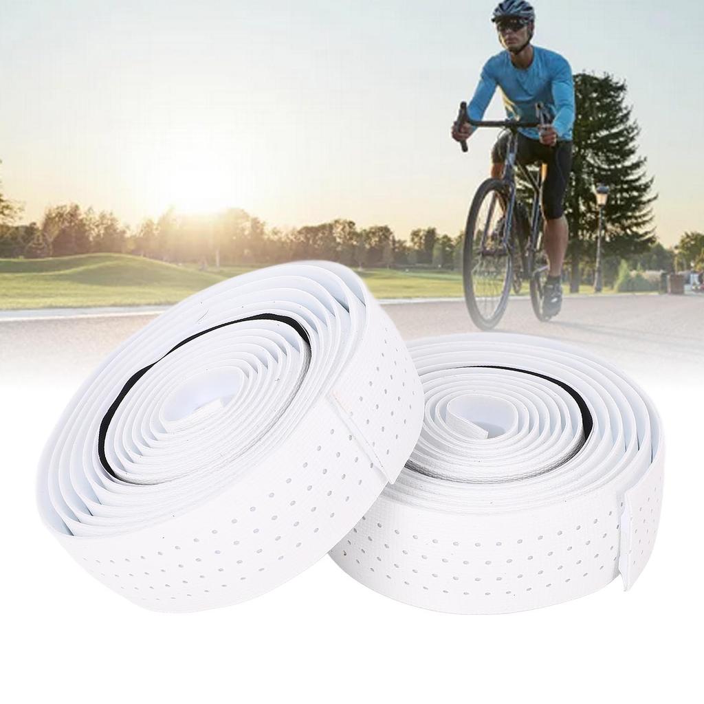 Road Bike Handlebar Tape EVA Anti Slip Shock Absorbing Brthable   Drop Bar Handle Wrap With Bar End Plugs