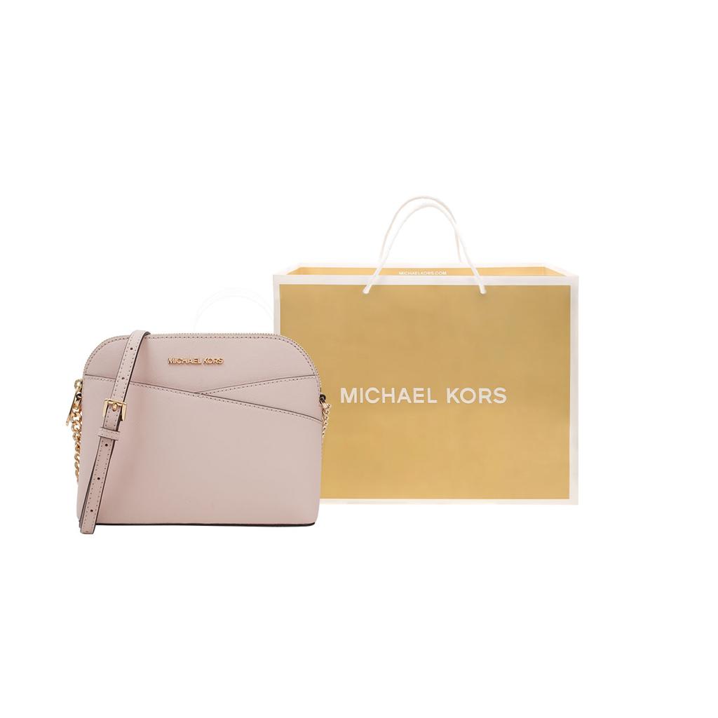 Michael Kors Mk Jet Set Travel Logo Chain Commuter Shell Bag Crossbody Shoulder Bag Women Bags Pink 35F1GTVC6T-POWDER-BLUSH
