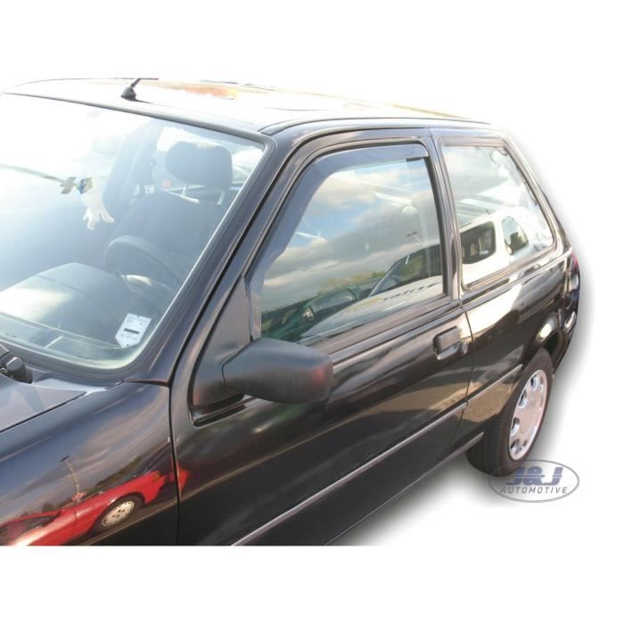 J&J AUTOMOTIVE | Heko Deflecteurs d'air Déflecteurs de Vent Pour Ford Fiesta 3-Porte 1989-2001