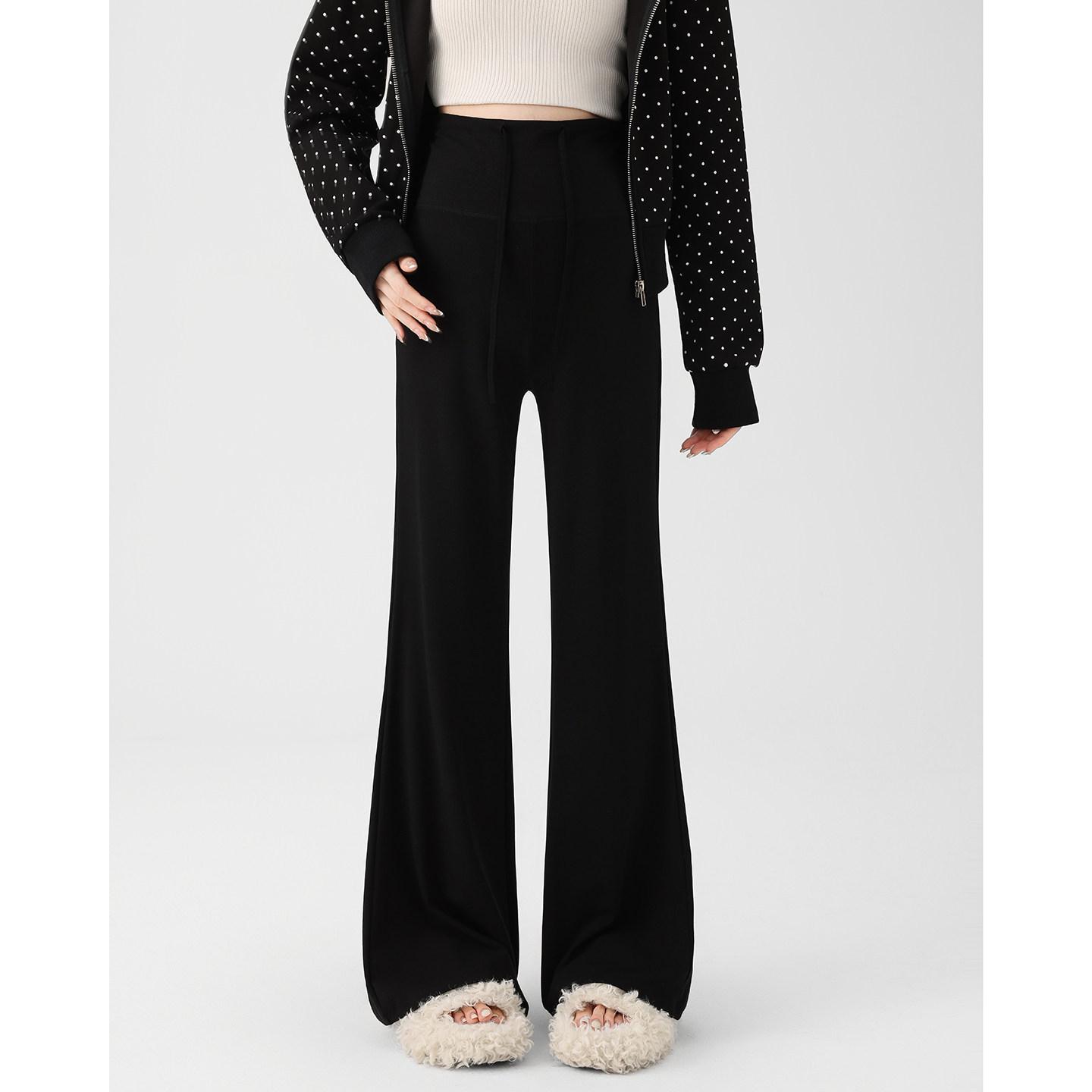 

Maternity Flared Pants for Spring & Autumn - Non-Constricting Belly, Plus Size, Petite Base Layer S - 80-90 lbs