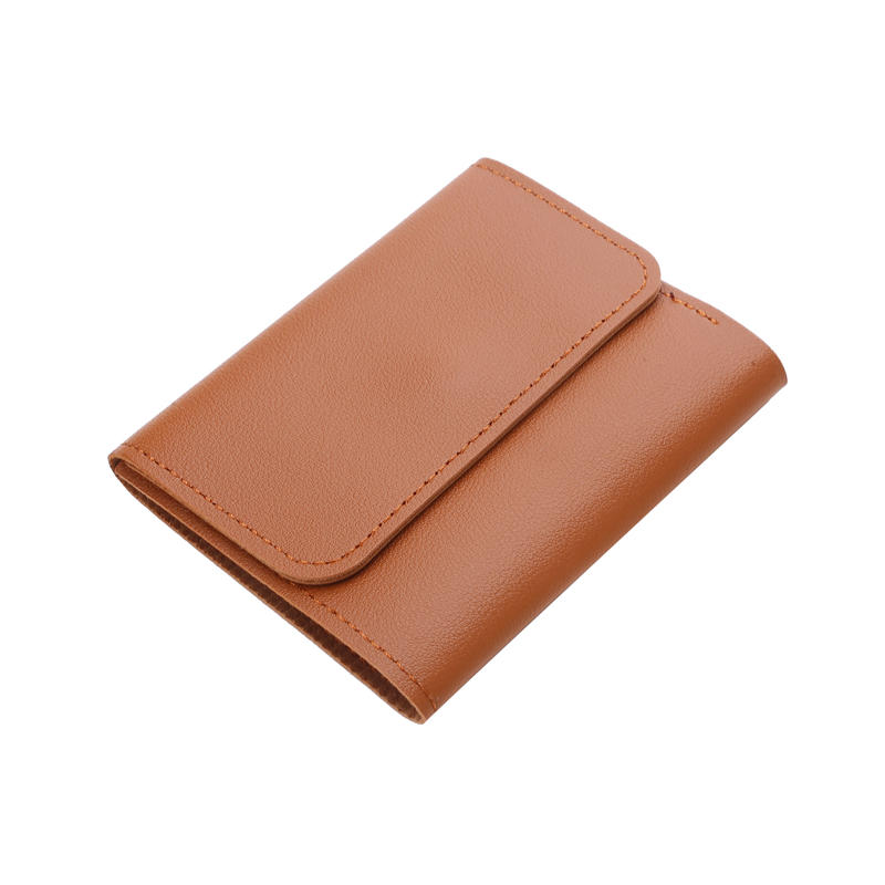 Simple Short Wallet for Women Fashion Ultra Thin Ladies Card Holder Multi Function Change Purse Cute Elegant Slim Pocket