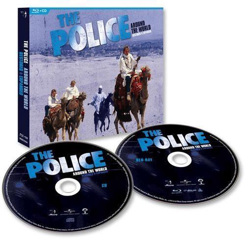 Blu-ray/CD - The Police - Around The World - Multilingue - Combo - Documentaire
