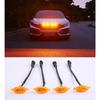 Led Grille Lights Front Grill Lights Amber LED Running Lights Universal