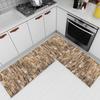 Home Kitchen Floor Mat Anti Slip Water Absorbing Entrance Door Floor Mat Bathroom and Toilet Floor Mat