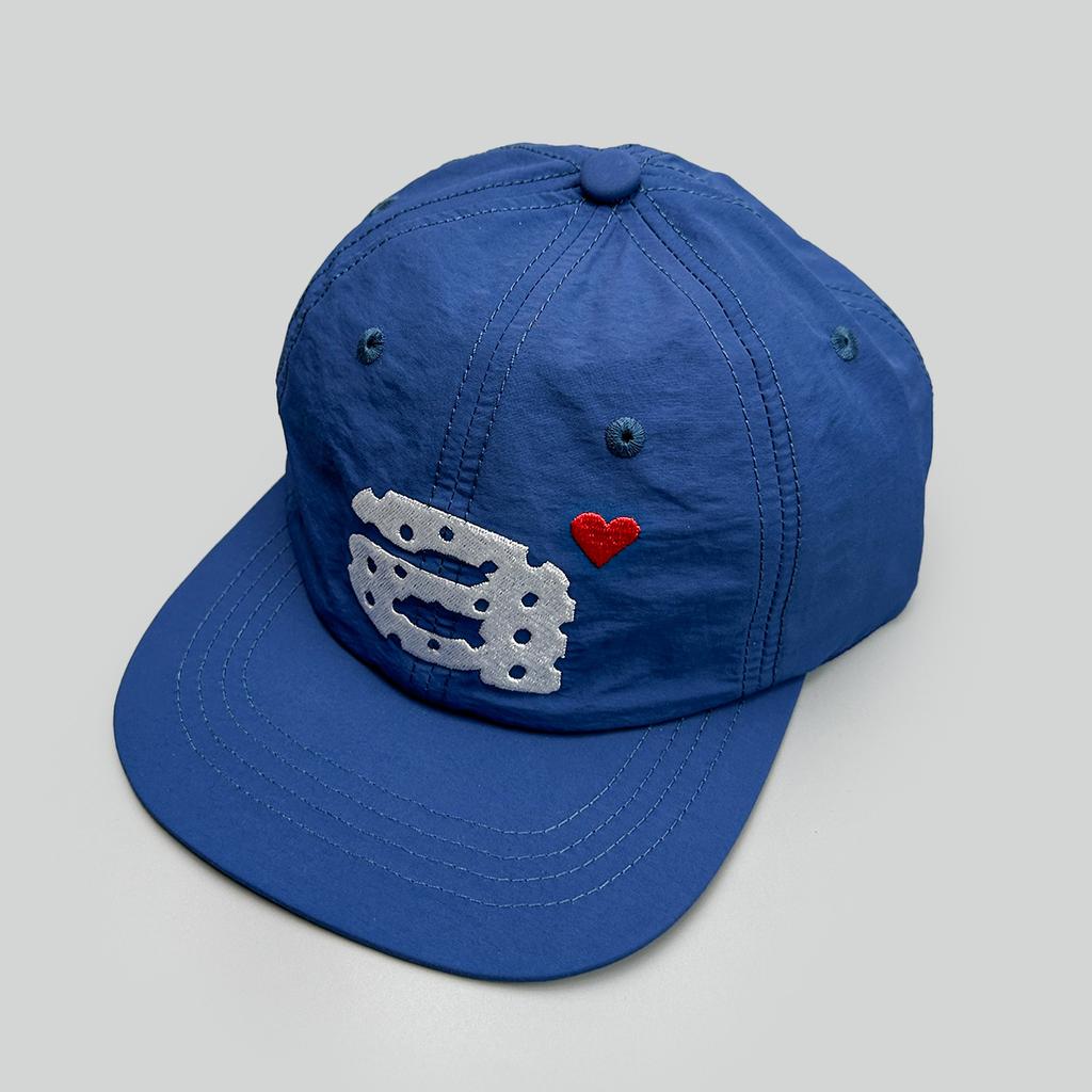Spring And Summer Quick-Drying Polka Dot Letter Love Embroidery Baseball Cap For Men And Women Breathable Flat-Brimmed Niche Peaked Cap
