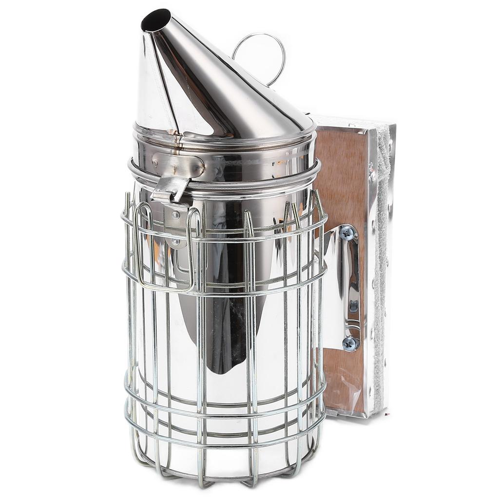 9Pcs/Set Beehive Smoker Kit with Bee Brush Yellow Needle Scratcher Serrated Blade Queen Bee Clips