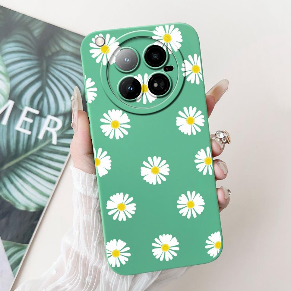 For Infinix Zero 40 4G 5G Back Cover 6.78" On Infinix X6860 X6861 Capa Flower Butterfly Women Fashion Phone Case Liquid Silicone