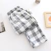 Couple Flannel Pajama Pants Fleece Lined Thick Warm Plaid Loungewear Men Women