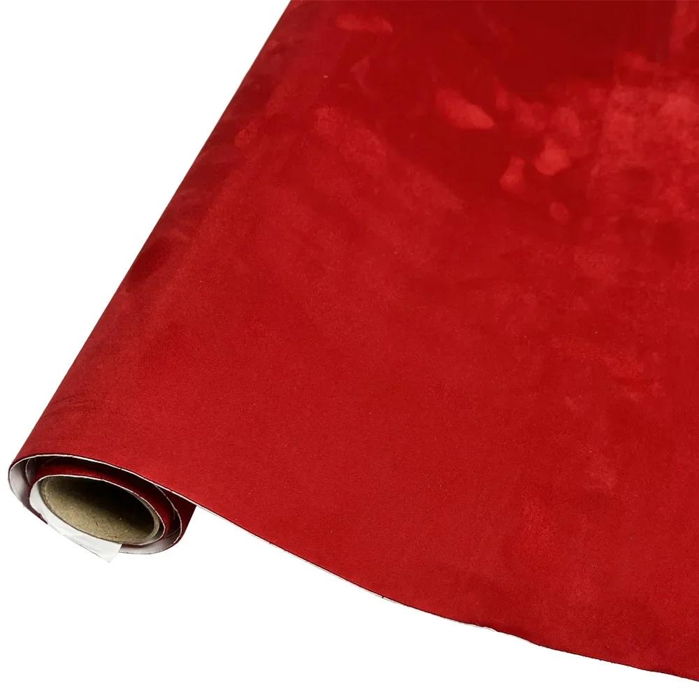 1m/2m/3m/5m*50cm Multi Colors Self Adhesive Suede Velvet Fabric Sticky Leather Fabrics for DIY Car Headlining Interior Modified