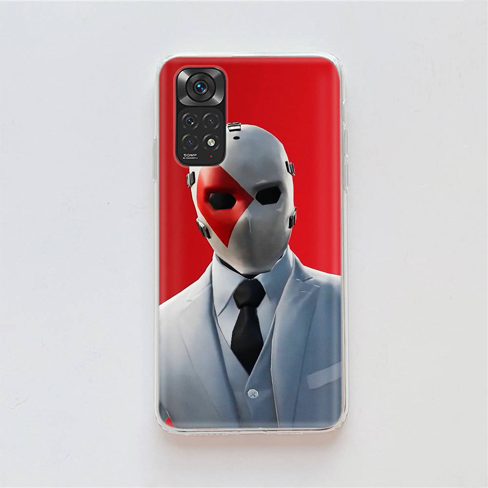RT91 Fortnite Play Case for Samsung A04 A14 A23 A34 A54 M23 M33 M52 M53 Realme 10 9 C30S C35 C55 VIVO Y02S Y21 Y33S Y51 X80 Pro Clear Cover