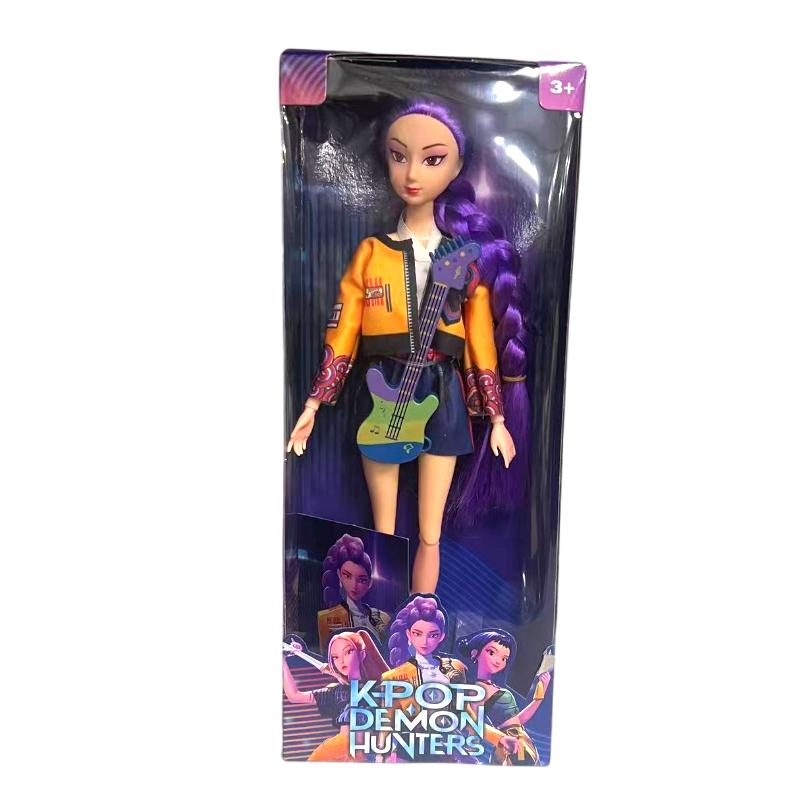 2026 NEU Anime KPop Dämonenjäger Puppe Vinyl Spielzeug Rumi Mira zoi Charakter Vinylmaske Figur Geburtstag Geschenk Fanclub Geschenke