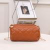 New Diamond Cylinder Bag Trendy Zipper Bag Chain Shoulder Messenger Bag Change Mobile Phone Bag