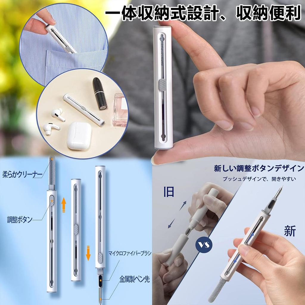 OJBSEN AirPods Case AirPods Pro 1st Generation Case with Safety Lock Automatic Button Hard TPU Airpods Pro Cover Magsafe Wireless Charging Compatible