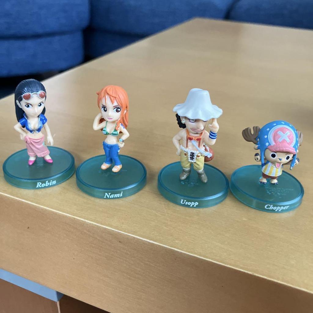 [USED] Bandai One Piece Collection Nine Pirates (11 Types + 1 Secret Type) Candy Toy
