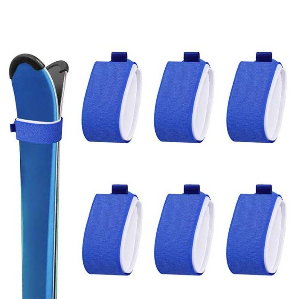 Adjustable Ski Wraps Ties Protective Pads Snowboard Binding Straps  Winter Sports