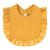 1pcs Cotton Soft Baby Bibs Solid Color Infant Bib Newborn Burp Cloths Bandana Scarf for Kids Boy Girls Feeding Saliva Towel