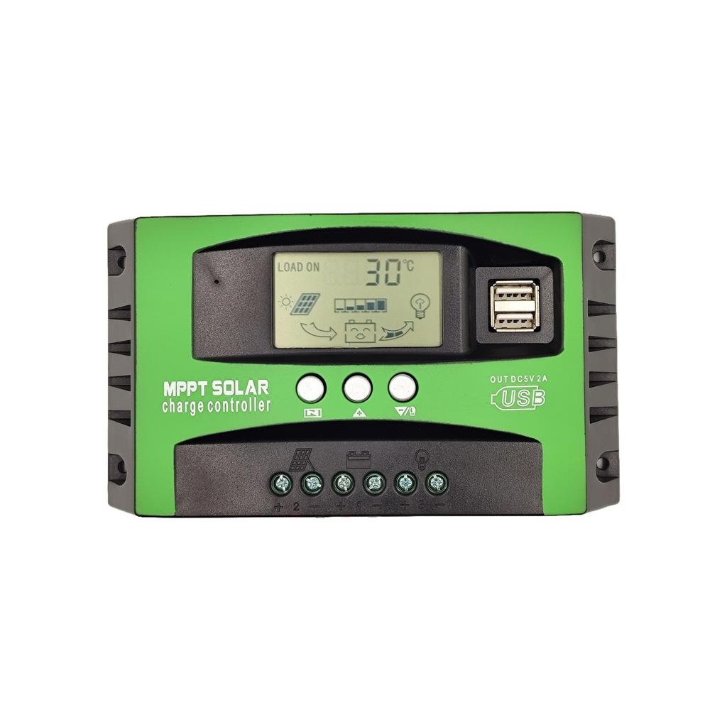 Cross-border Solar Controller: 12/24V Auto Identification MPPT for Photovoltaic Power Charging