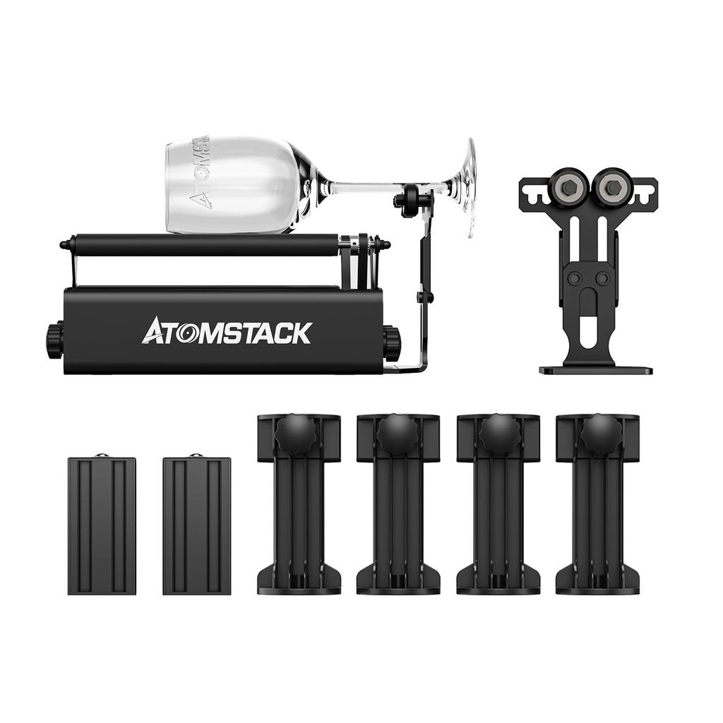 Lasergravierer Drehzylinder AtomStack R3 PRO Zylindrisches Gravurzubehör