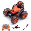 RC Cars 360 Rotary Stunt Car 5 Wheel Dump Truck Car High Speed Climbing Buggy Eletric Vehicle Remote Control Car Toy 2.4G Gifts