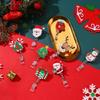 Christmas Badge Holder with Belt Clip Spring Loaded Retractable ABS Badge Holder for Doctor Nurse Student Teacher
