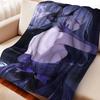 Cartoon Blue Archive Sorasaki Hina Flannel Blanket Cover Warm Soft Anime Blanket Multifunctional Decor Home Universal Blanket