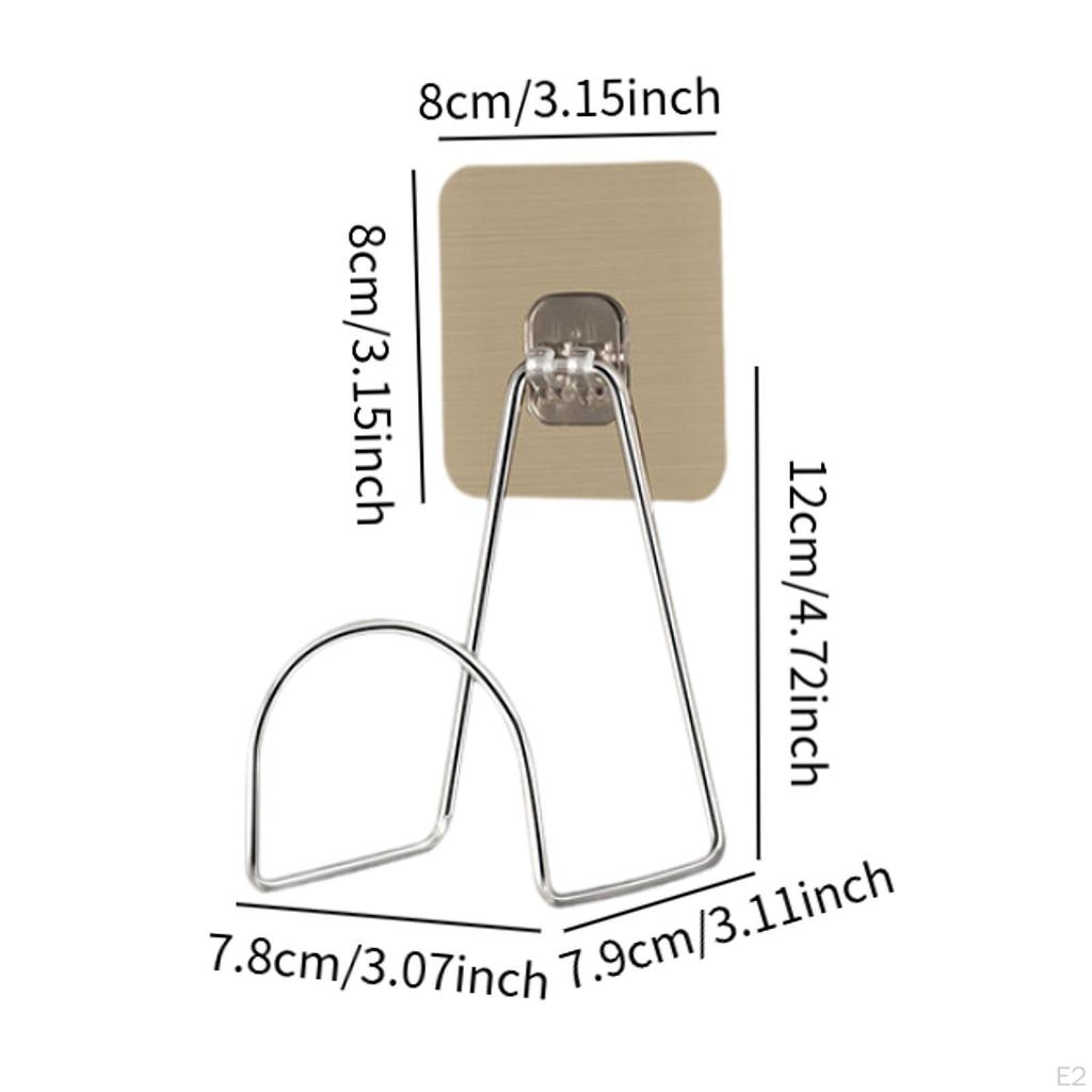 Helmet Storage Hook Display Stand Hanging Practical Sturdy Easy Installation Holder