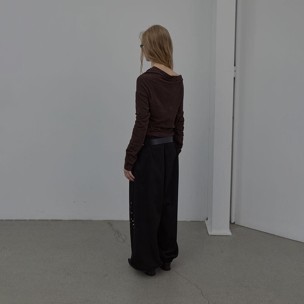 LCDC™ Sparkle Waffle Pants (Black)