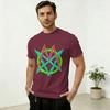 Oversized T Shirt Beach Band MSI Fanart Hip Hop T Shirts  Cotton Tee Shirt for Unisex Y2K Basic Print Short Sleeve Tees