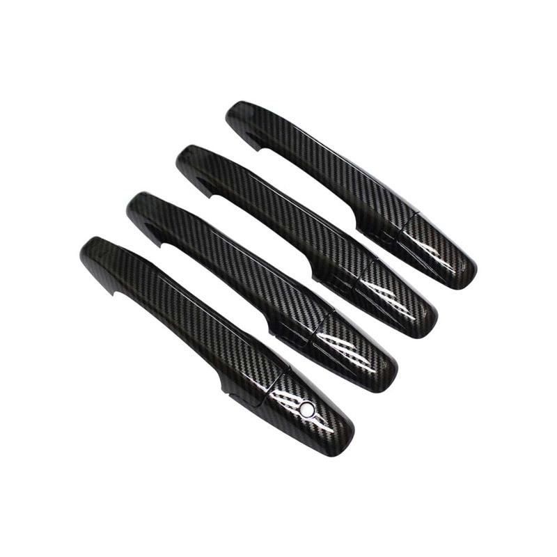 Car Decoration Door Handle Cover For Honda Civic 8th 2006-2011 Carbon Fiber Car Styling Exterior Accessories  Upgrade
