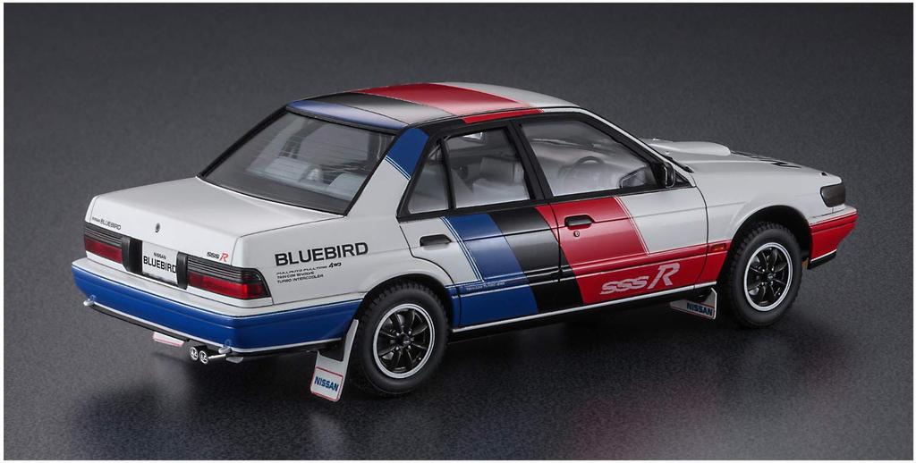 Hasegawa Historic Car Series Nissan Bluebird Sedan tidlig plastmodell HC35 1/24 4-dørs SSS-R (U12 Type)