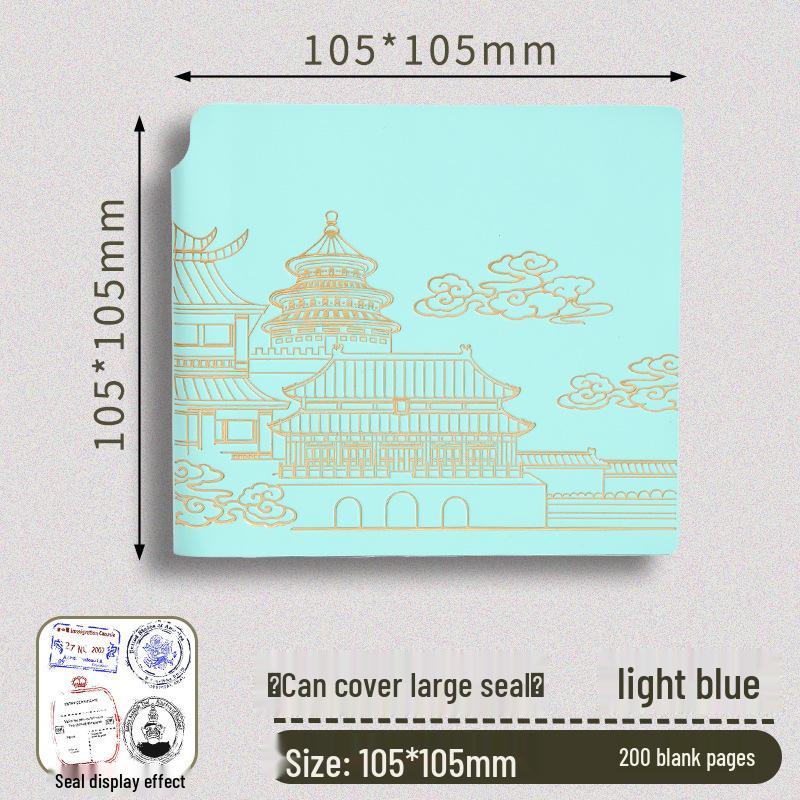 Customizable Stamp & Attendance Book – Student Gift and Planner Notebook