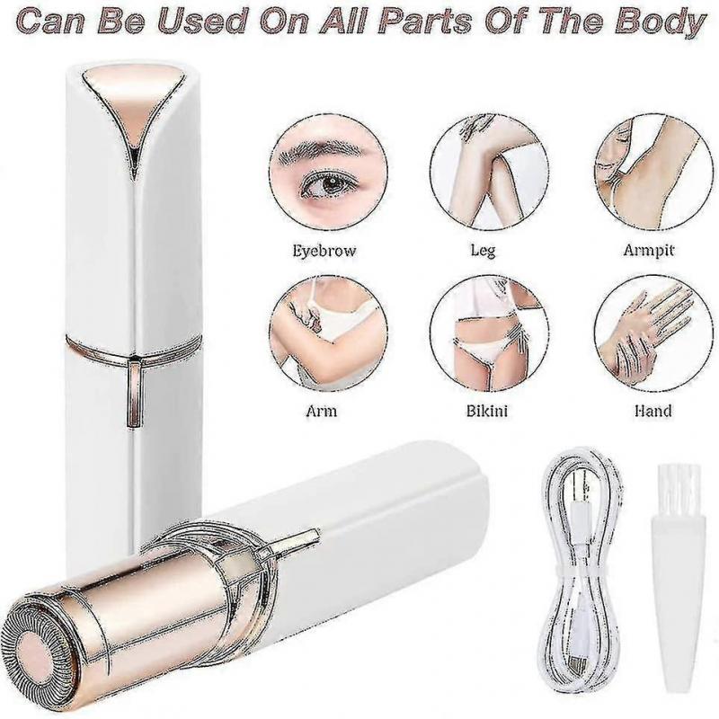 Electric Shaver For Women, Electric Eyebrow Hair Remover, Portable Painless