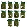10 Pcs Hollow-Out Christmas Candy Box House-Shaped House-Shaped Gift Box  Christmas Festival Decor