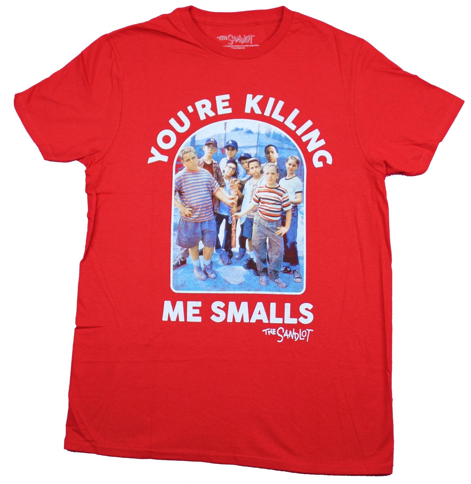 The Sandlot Adult New T-Shirt - You re Killing Me Smalls Full Color Photo Group S