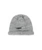Bajal Va Square Long Label Roll-Up Beanie Gray