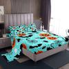 Halloween-Themed Pattern Mattress Four-Piece Bedding Set Bedroom Dormitory Bedding Decoration