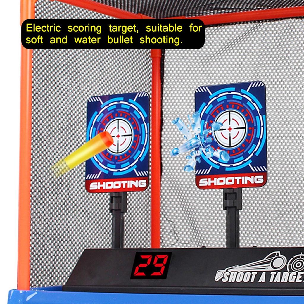 Home DIY High Precision Auto Scoring Board Reset Electric Target For Toy Guns Accessories Outdoor Fun Sport Toys Dropshipping